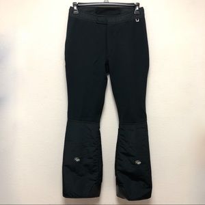 VTG Roffe Skiwear Snow Pants Men’s 32L Stretch Gore-tex Navy Blue Zip Velcro